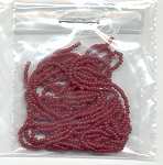 B 241 Red Seed Beads B 241 Red Seed Beads
