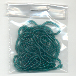 B 248 Seed Beads Transparent Emerald B 248 Seed Beads Transparent Emerald