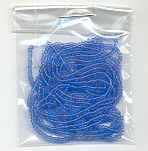 B 253 Seed Beads Transparent Blue AB B 253 Seed Beads Transparent Blue AB